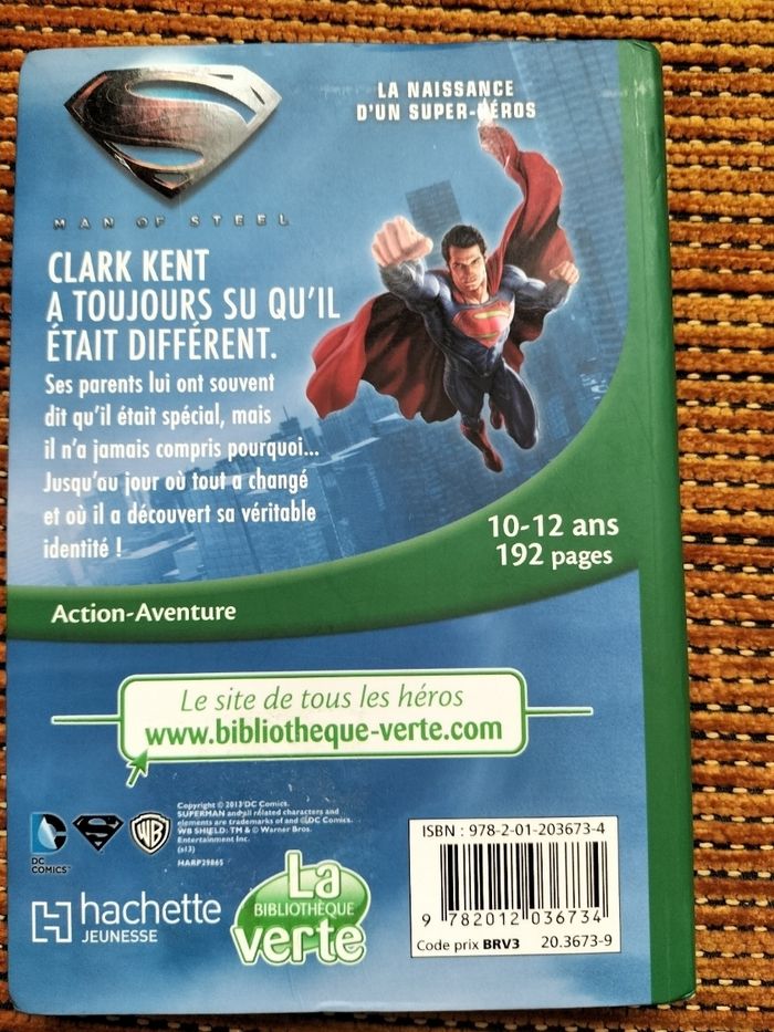 Livre Superman - La naissance d'un super héros - photo numéro 3