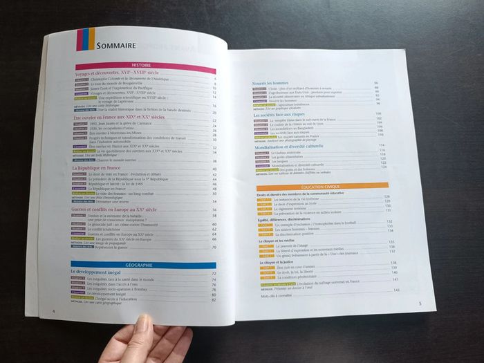 Livre HISTOIRE GEOGRAPHIE EDUCATION CIVIQUE - CAP - photo numéro 2