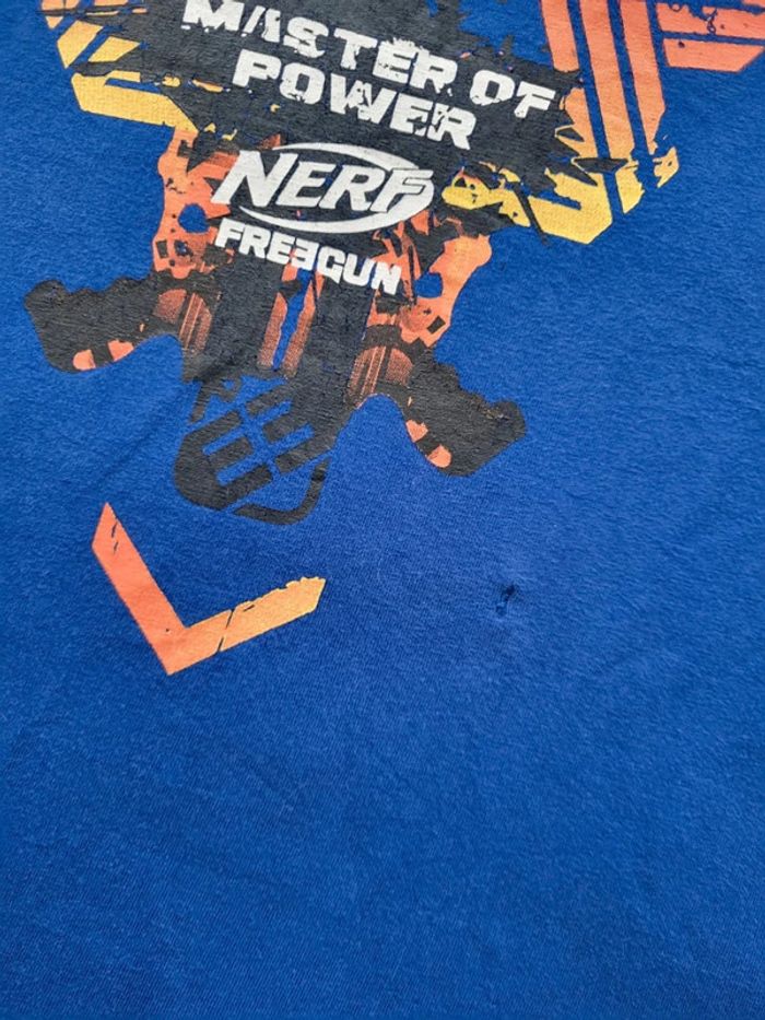 Tee shirt Nerf Freegun 14 ans bleu - photo numéro 2