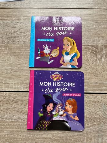 2 livres Mon histoire du soir