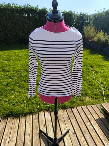 Tee shirt manches longues Marinière H&M