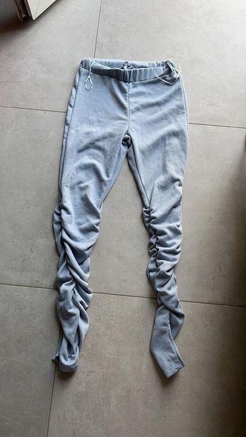 Pantalon jogging jambes froncées