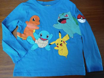 Tee shirt longues manches Pokémon