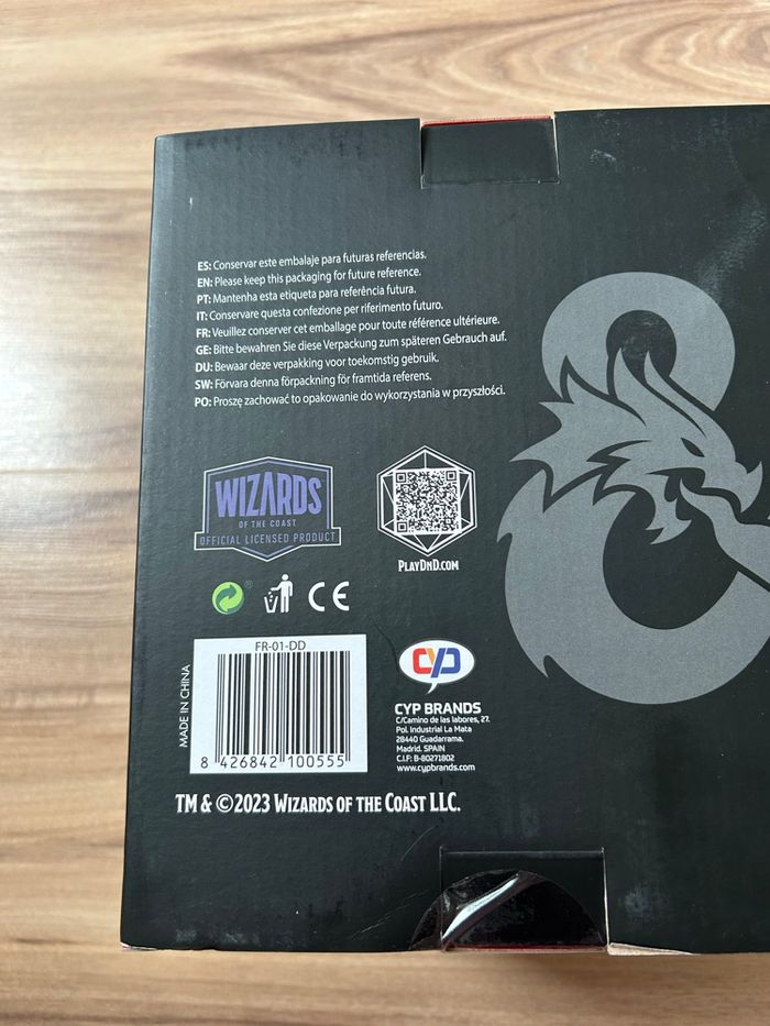 Figurine Mind Flayer (Illithid) - Officiel Dungeons & Dragons Neuve - photo numéro 6