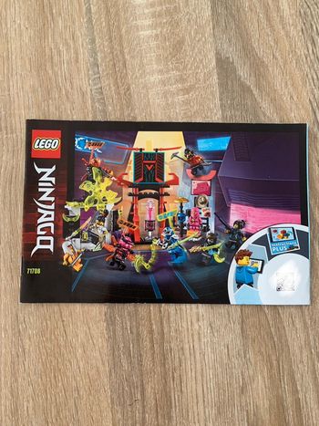 Notice livret Lego Ninjago 71708 Temple