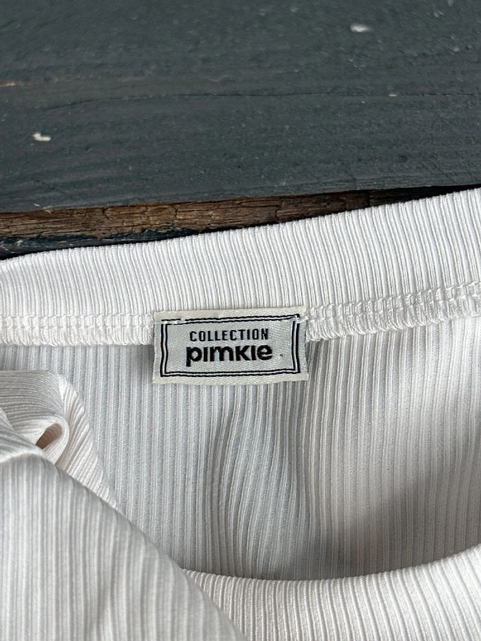 Haut été manches courtes blanc Pimkie 42/XL - photo numéro 6