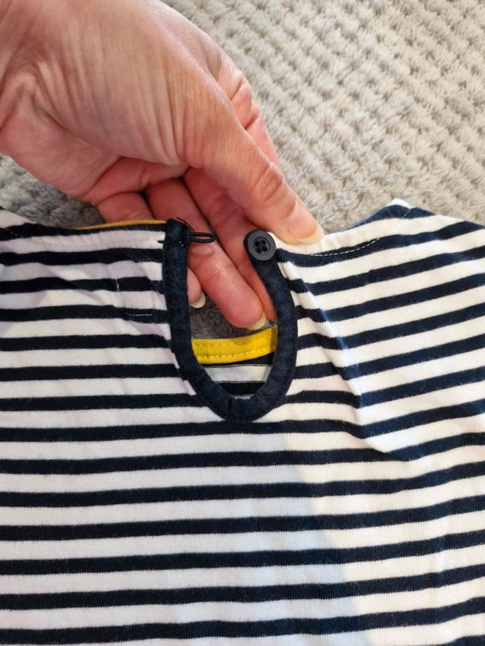 Robe Terre de Marins rayée 3 ans - photo numéro 6