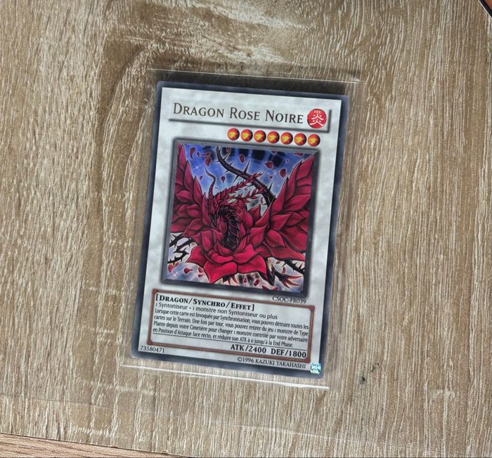 Dragon Rose Noire (UR) csoc-fr039 - photo numéro 2