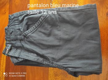 Pantalon bleu