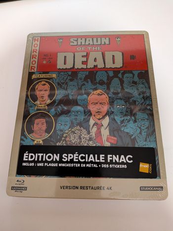 Shaun of the dead 4k steelbook neuf sous blister