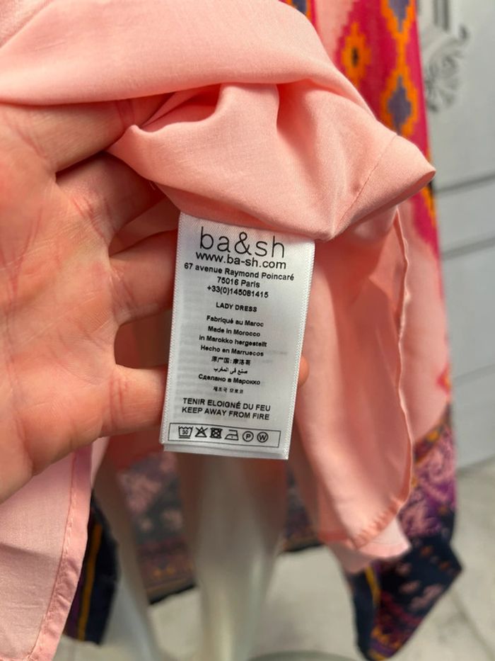 Robe longue rose Ba&sh T0 / XS neuve - photo numéro 9
