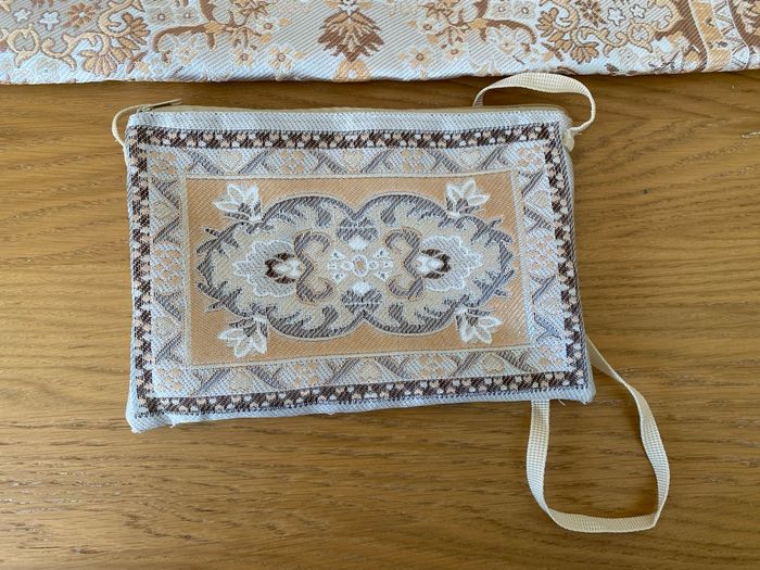 Shein Tapis de prière portable crème - photo numéro 3