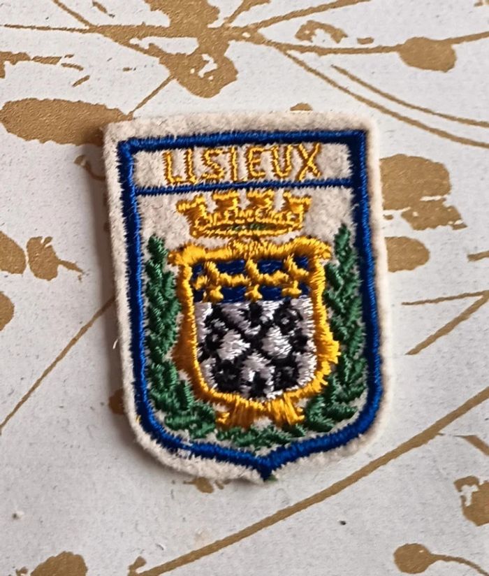 Écusson / blason à coudre ville de Lisieux