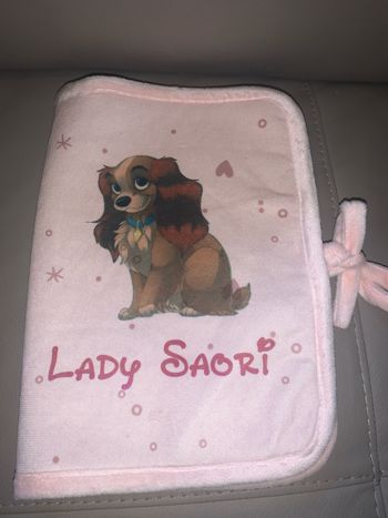 Protège carnet personnalisé