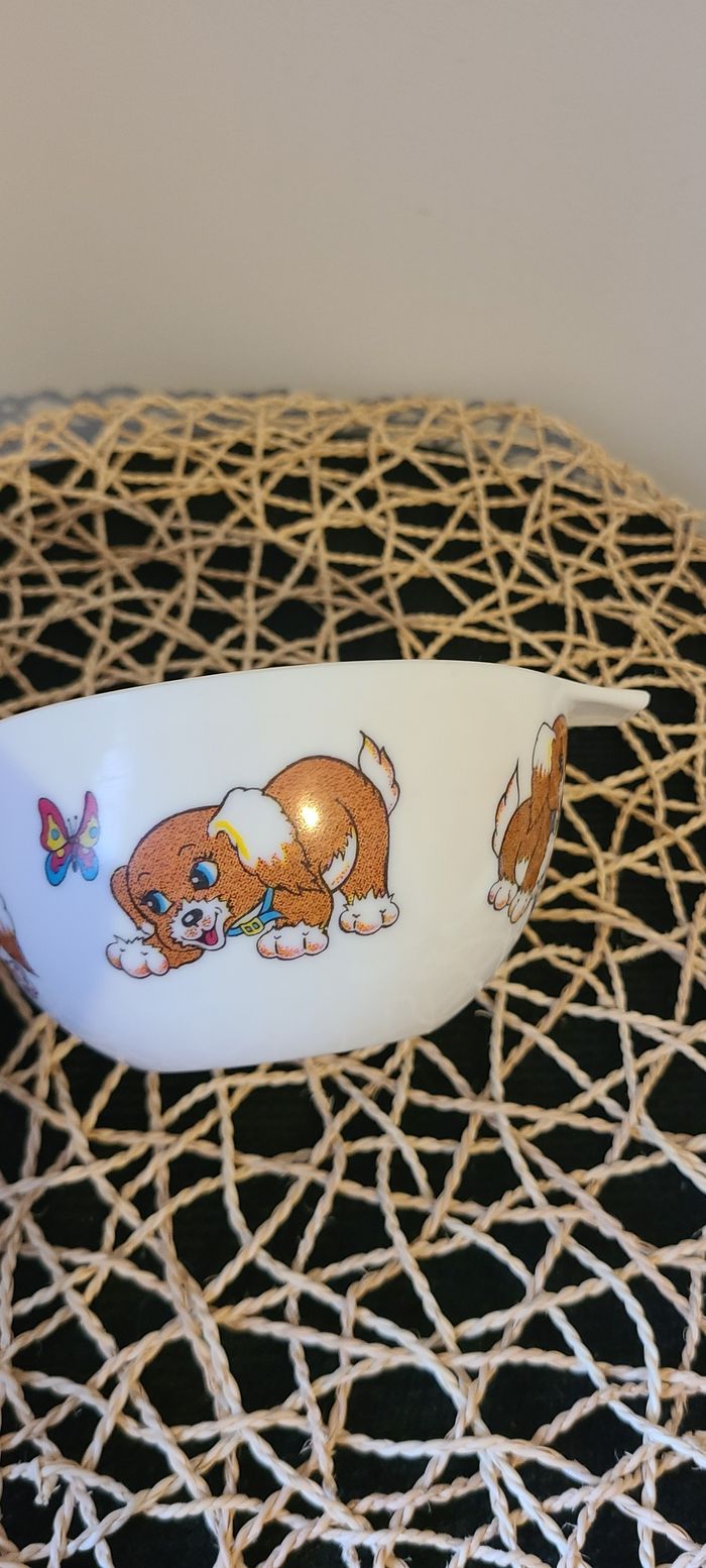 Bol à oreilles PETIT CHIEN Coraline mélamine garantie made in France