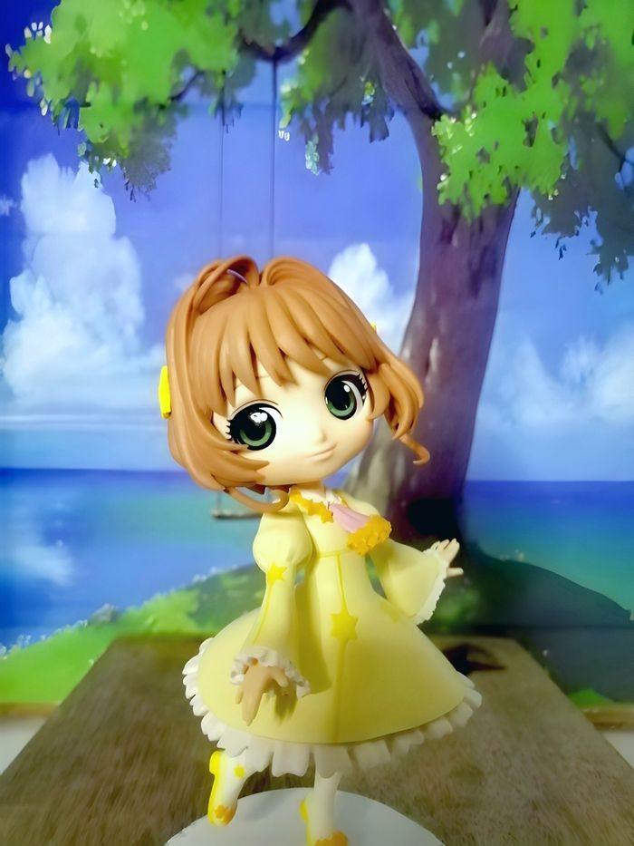 Cardcaptor Sakura - Figurine Sakura Kinomoto Clear Card Q Posket Ver. A - banpresto - photo numéro 4
