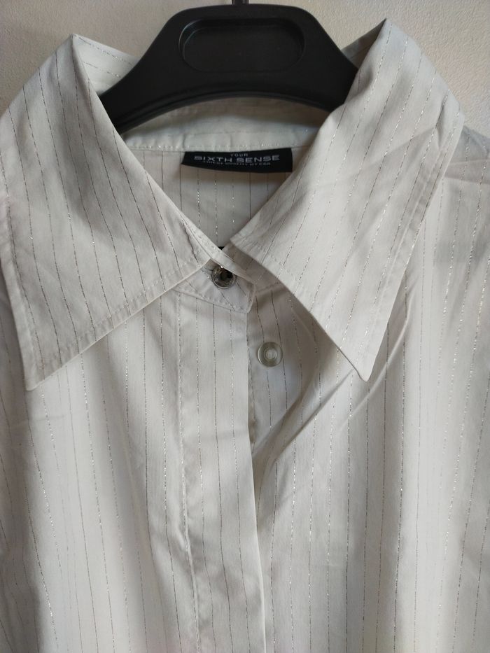 Chemise sixth sense blanche T44 - photo numéro 3