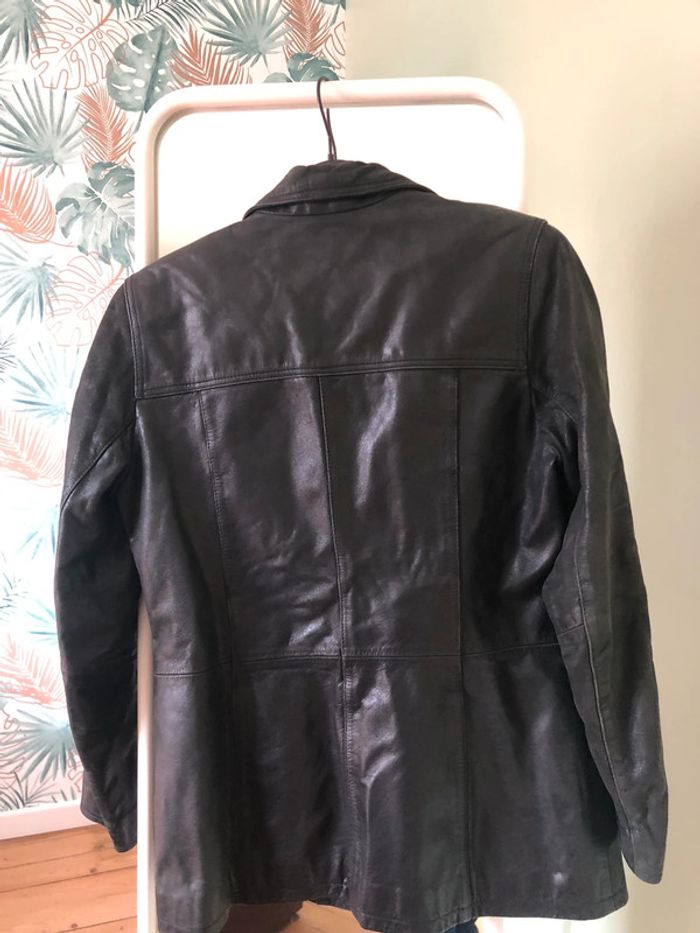 Veste femme cuir buffle - photo numéro 4