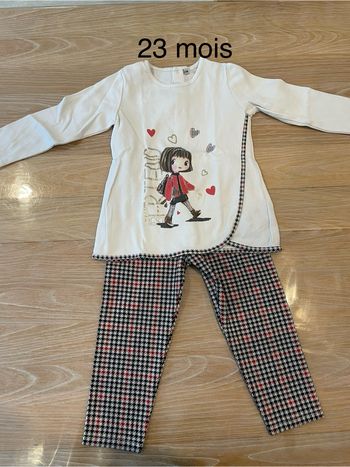 Ensemble pantalon pull