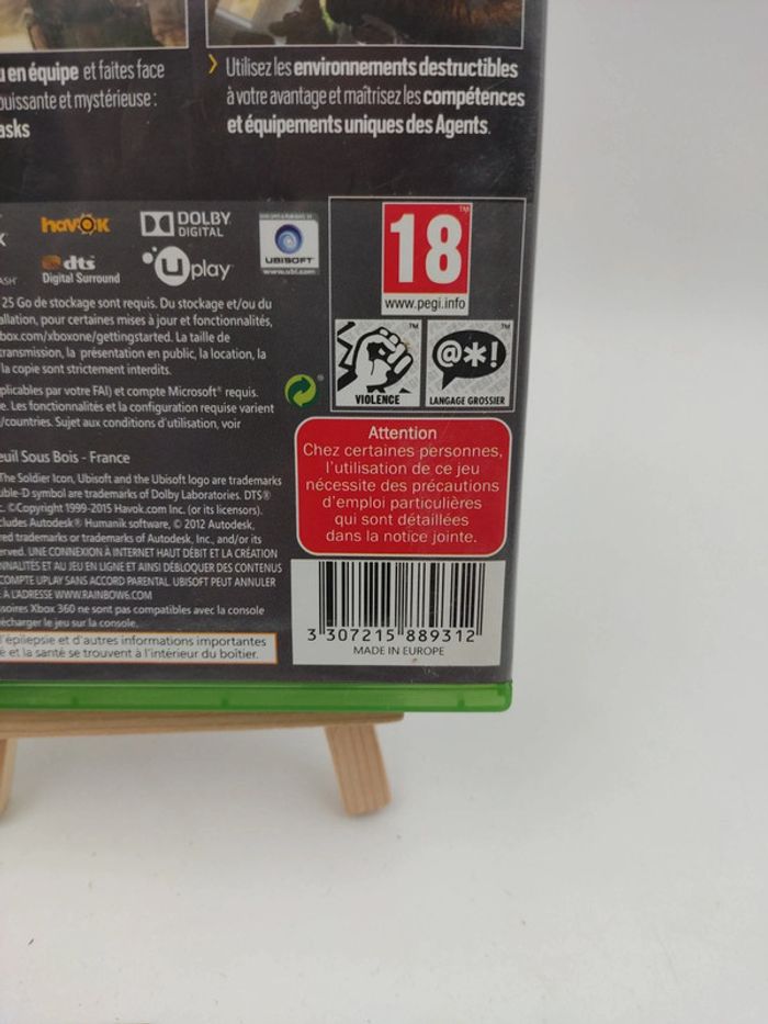 Jeu Xbox One Rainbows X Siege Ubisoft - photo numéro 7