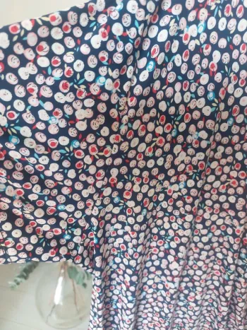 Robe fleurie cache coeur Genuine