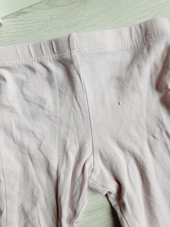 Lot 3 leggings, un gilet et un short culotte 6 mois - photo numéro 4