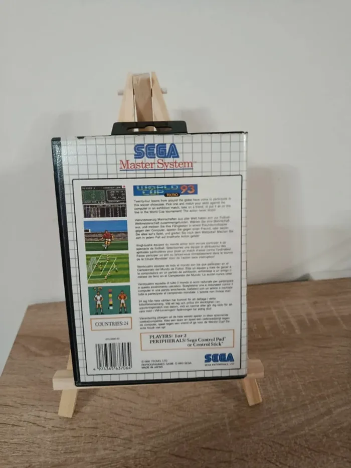 Jeu World cup 93 Master système - photo numéro 2