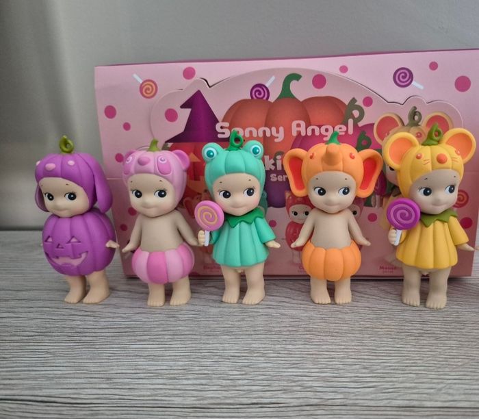 Lot de 5 sonny angel de la série Pumpkin Patch halloween neufs