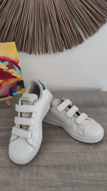 Sneakers 3 Scratchs adidas blanche