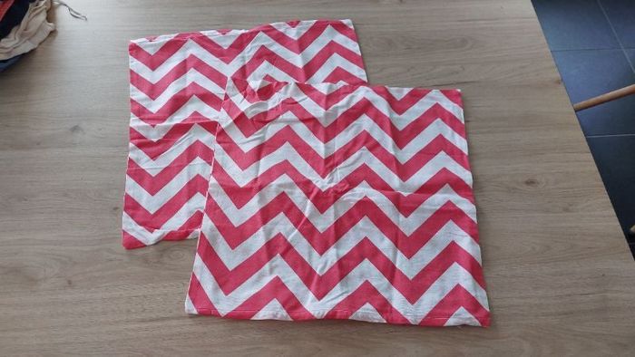 2 housses de coussin