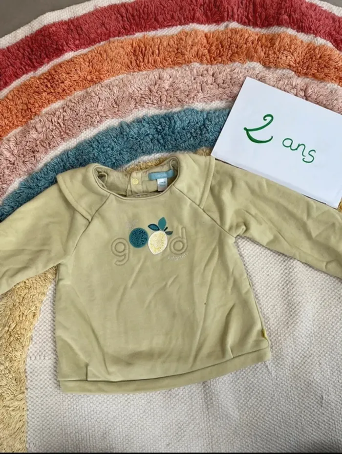 Sweat citron Okaïdi