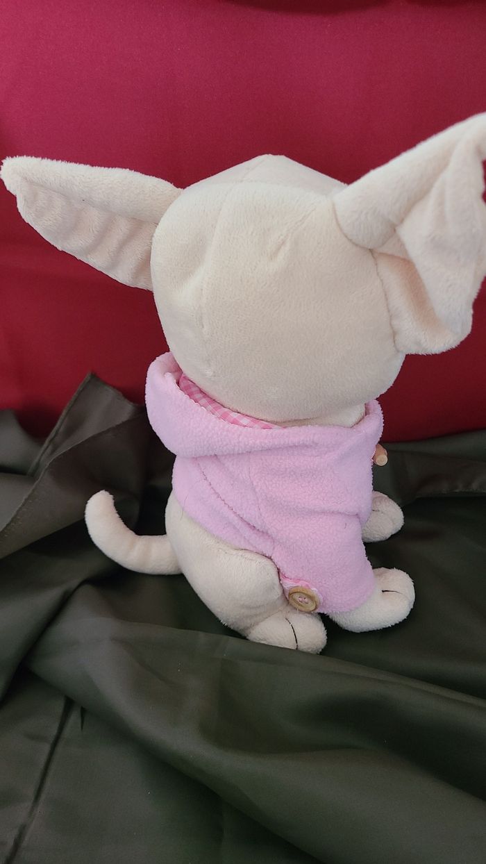 Chihuahua chien, peluche 30cm (Brandnew Chihuahua dog stuffed plush - photo numéro 2