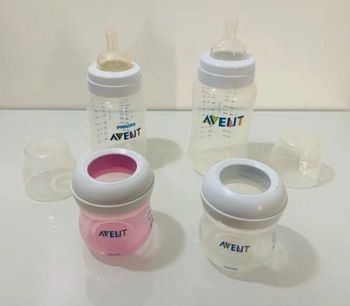 Lot de 4 biberons Avent