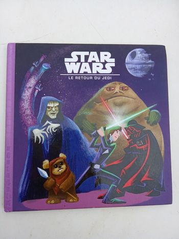Livre histoire enfant star wars le retour du jedi, Disney hachette