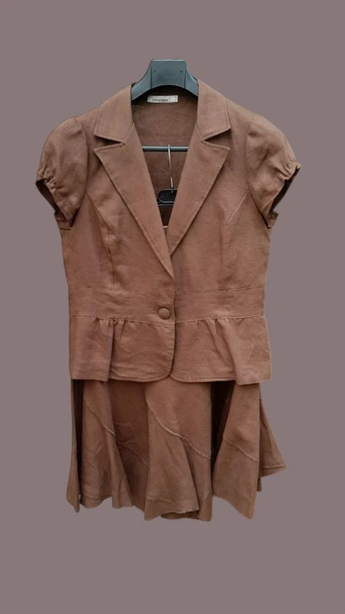 Ensemble veste + jupe femme - T. 40