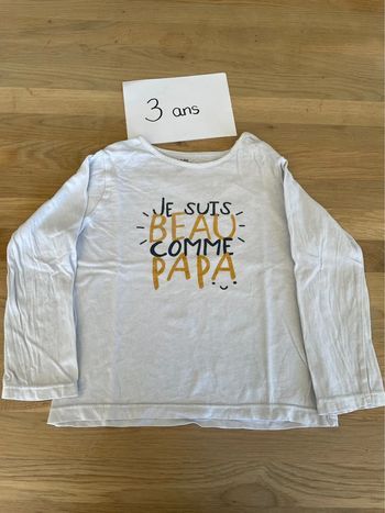 T-shirt 3 ans