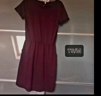 Robe tshirt mauve