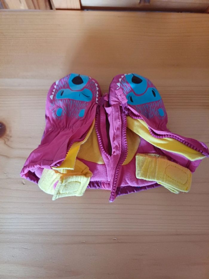 Moufles ski fille 18 mois - photo numéro 3