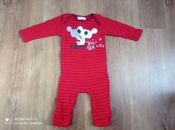 Body hiver mixte, Du pareil au même, taille 6 mois