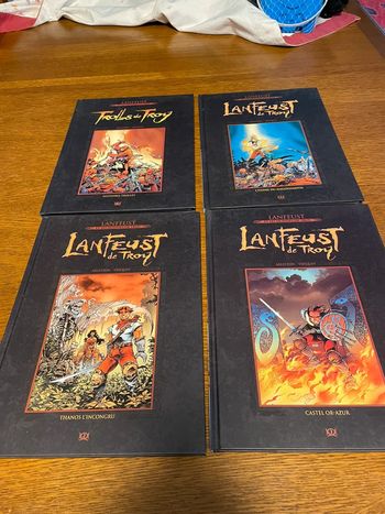 Quatre BD Lanfeust de Troy