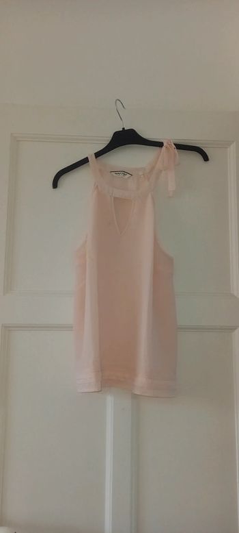 Chemisier sans manches rose Naf Naf 36