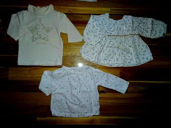 3 hauts manches longues