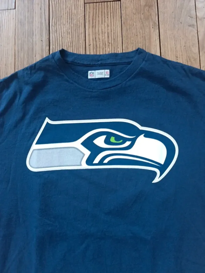T-shirt NFL jersey team apparel Seattle Seahawks Lynch 24 T:L - photo numéro 3