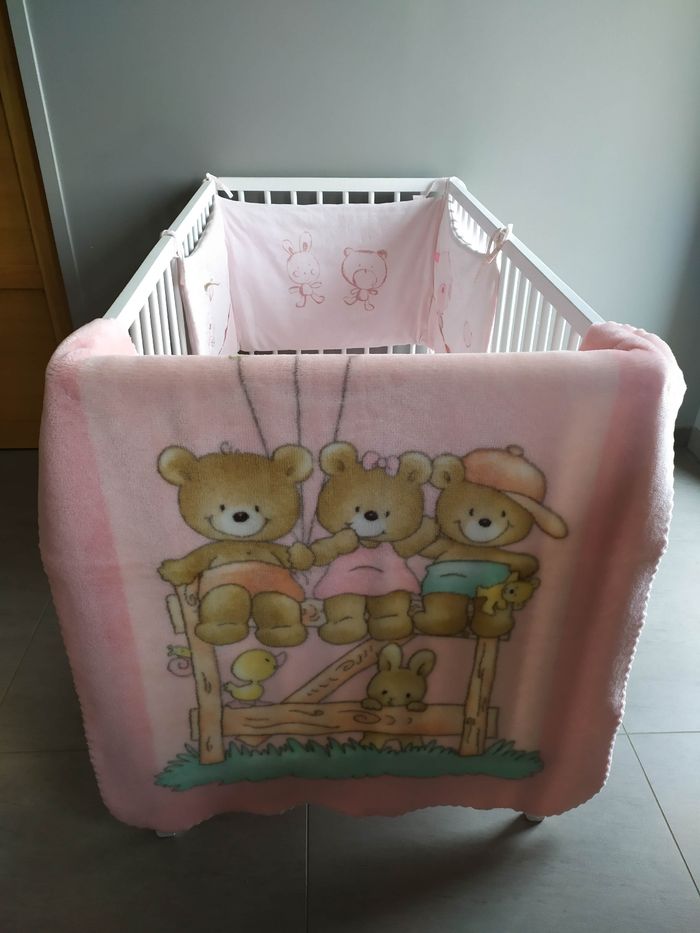 Ensemble de lit bébé fille 6 pièces - photo numéro 7