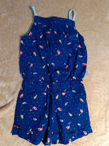 Combinaison été flamands rose 3 ans