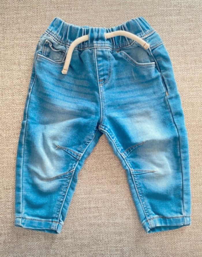 Jean bébé garçon bleu ciel Primark 6-9 mois - photo numéro 2