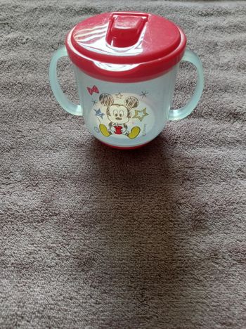 Verre d'apprentissage Mickey