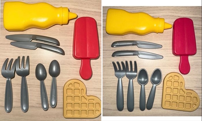 Accessoires cuisine plastique enfant - photo numéro 2