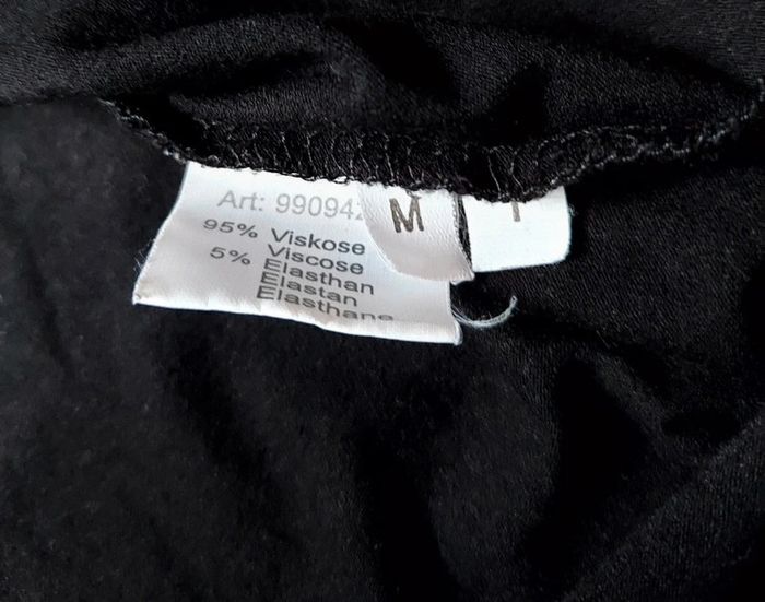 Blouse noire manches 3/4 Panache - photo numéro 3