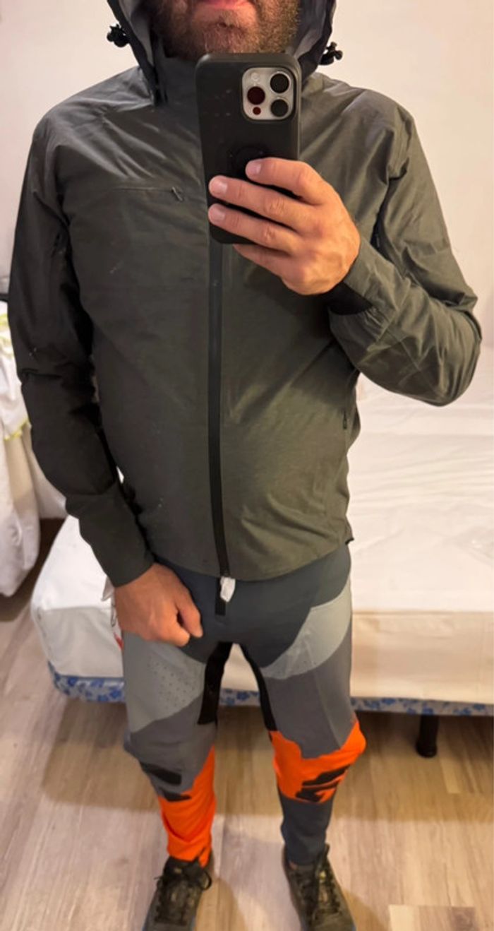 Veste imperméable coupe vent Hardshell (Moutain bike / VTT) neuve Shimano taille M - photo numéro 2
